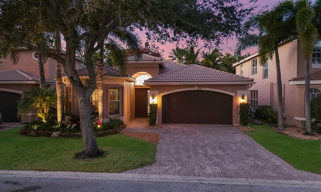 11210 Millpond Greens Drive, sold in Canyon Isles 1, Boynton Beach, FL