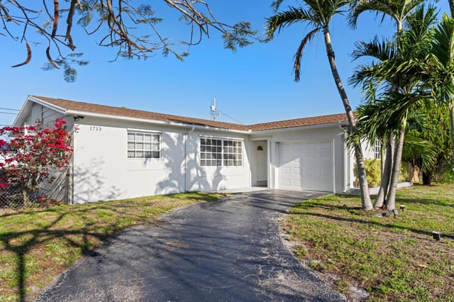 1713 Roy Drive, sold in Forest Hill Park, West Palm Beach, FL