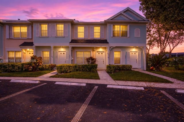 16635 Hemingway Drive, sold in Coconuts At Bonaventure, Weston, FL