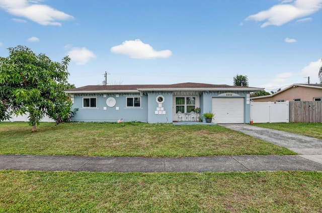 6440 NW 22nd Court, sold in Ibec Add No 3, Margate, FL