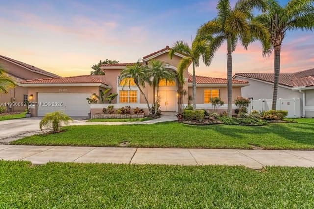 20106 NW 9th Drive, sold in Preserve AT Chapel Trail, Pembroke Pines, FL