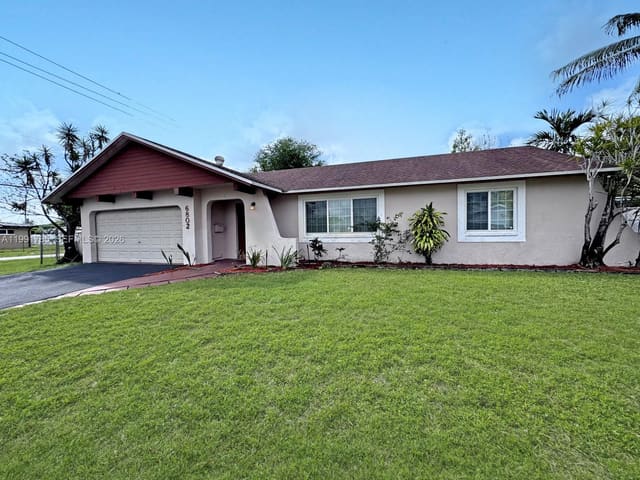 6802 SW 34th Court, sold in Rainbow Miramar, Miramar, FL