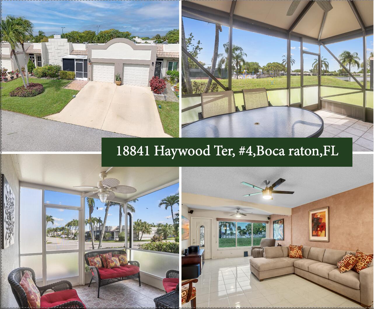 18841 Haywood Terrace 4, Boca Raton, FL 33496, Boca Raton