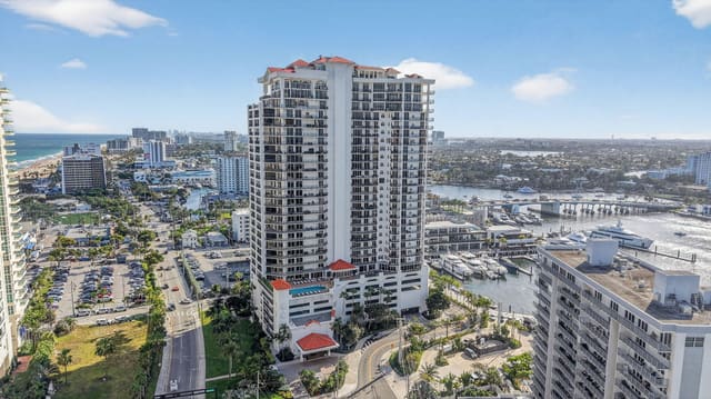 100 S Birch Road 803, sold in Jackson Tower Las Olas Condo, Fort Lauderdale, FL