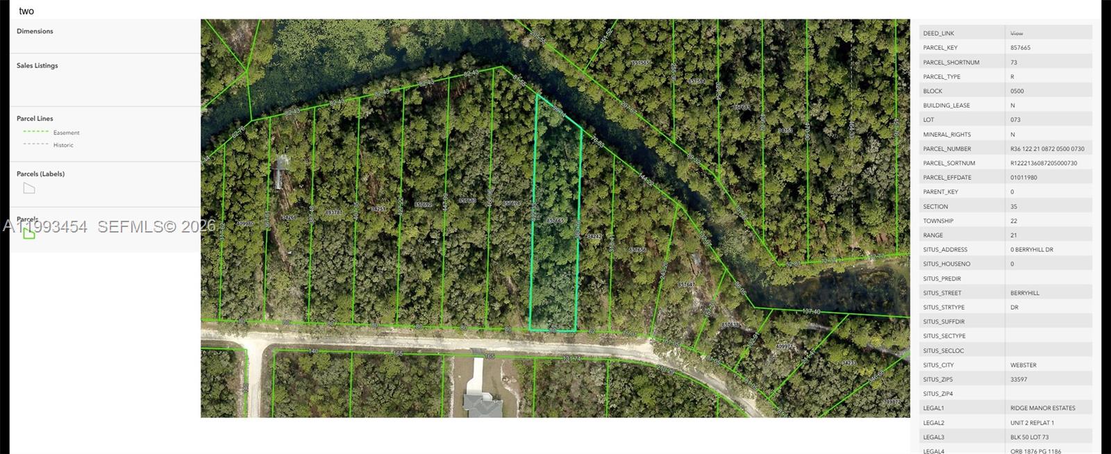 0 Berryhill Drive, FL 33597, Webster