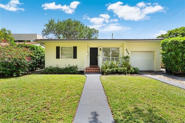 466 Loretto Avenue, sold in C Gab Riviera Sec Pt 2 Re, Coral Gables, FL