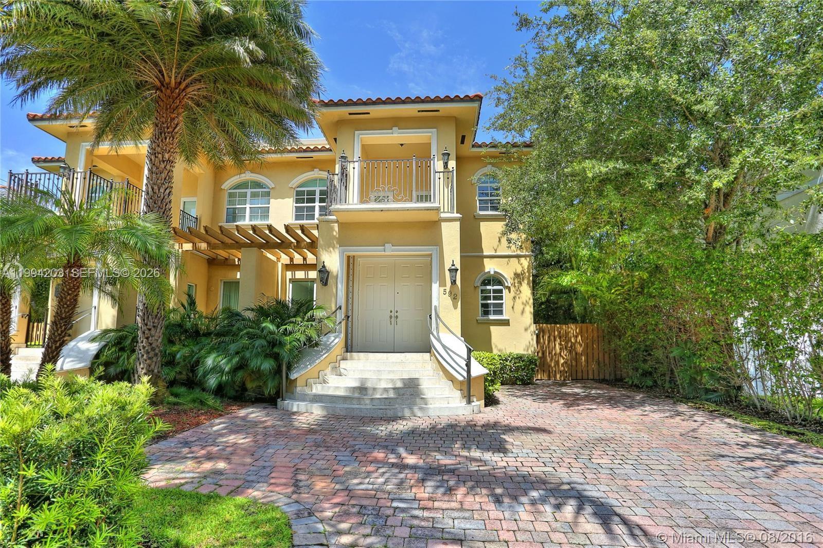 592 Fernwood Road B, Key Biscayne, FL 33149, Key Biscayne