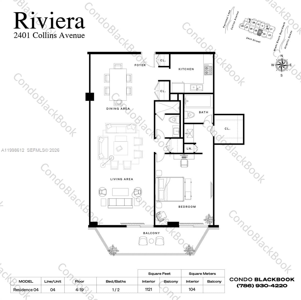 2401 Collins Avenue 1007, Miami Beach, FL 33140 photo 22