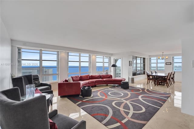 5660 Collins Avenue 20B, sold in Fifty Six-Sixty Collins A, Miami Beach, FL