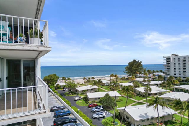 1010 S Ocean Boulevard 808, sold in Pompano Aegean Condo, Pompano Beach, FL