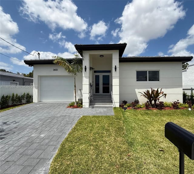 3431 NW 14th Terrace, sold in Grapeland Heights Sec 2, Miami, FL