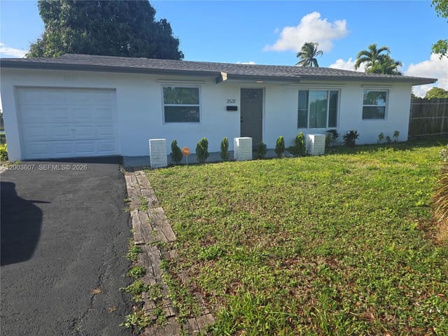 3531 NW 26th Street, sold in Lauderdale Lakes East Gat, Lauderdale Lakes, FL