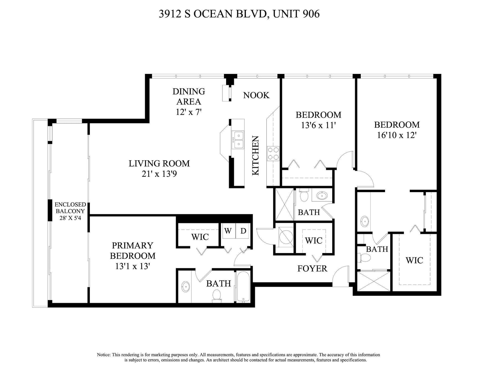 3912 S Ocean Boulevard 906, Highland Beach, FL 33487 photo 16