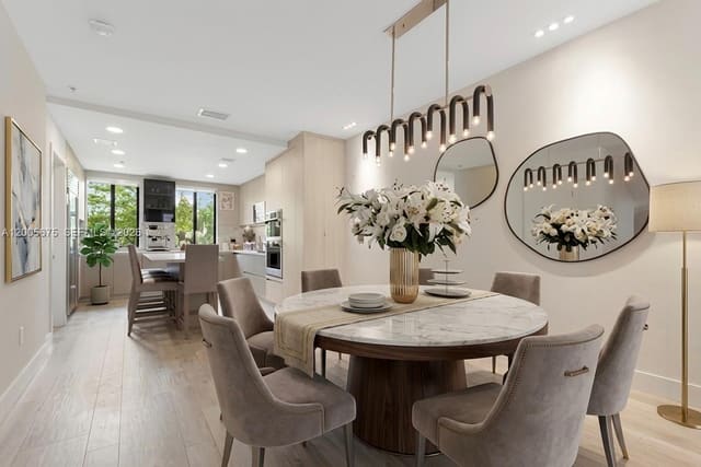 1160 98th Street, sold in The Villas at Bay Harbor, Bay Harbor Islands, FL