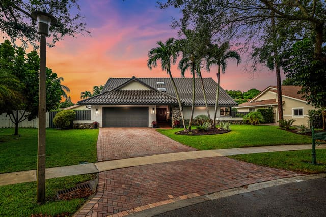 2845 NW 42nd Street, sold in Boca Tierra 1st Sec, Boca Raton, FL