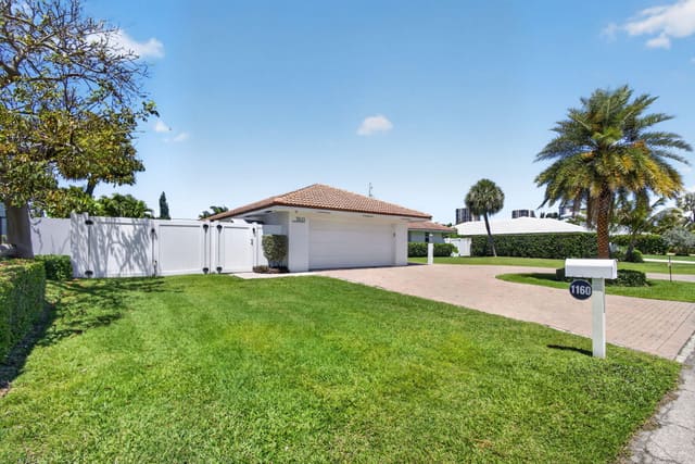 1160 Coral Way, sold in Palm Beach Isles 2, Singer Island, FL