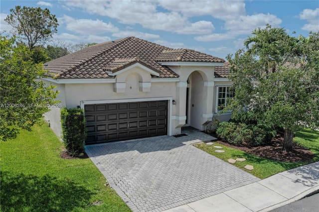 16284 NW 24th Street, sold in Parkside At Spring Valley, Pembroke Pines, FL