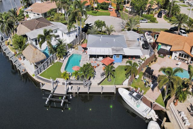 1221 SE 3rd Avenue, sold in Cypress Harbor 1st Sec, Pompano Beach, FL