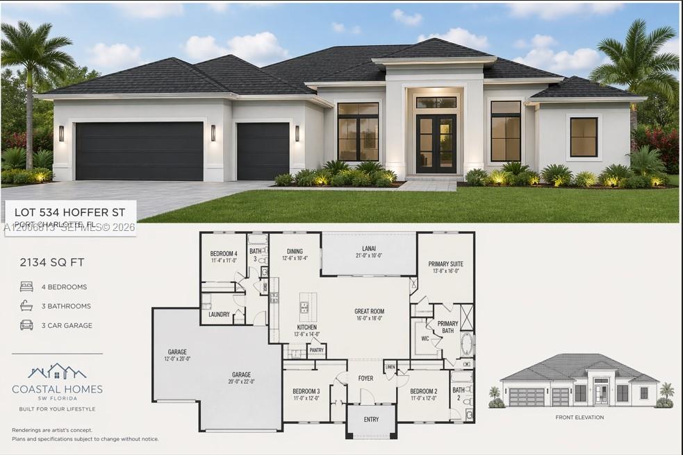 534 Hoffer, Port Charlotte, FL 33953, Port Charlotte