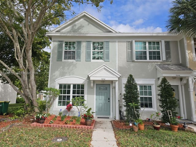 7858 Sanibel Drive, sold in Land Section 6-North, Tamarac, FL