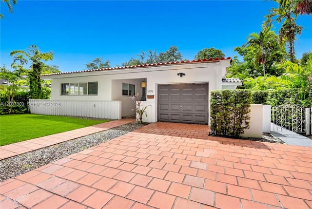 5106 S Le Jeune Road, sold in C Gab Riviera Sec Pt 2 Re, Coral Gables, FL