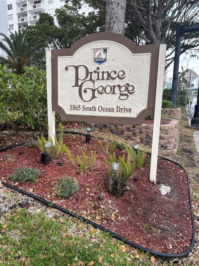 1865 S Ocean Drive 4L, Prince George Arms, Hallandale Beach, FL