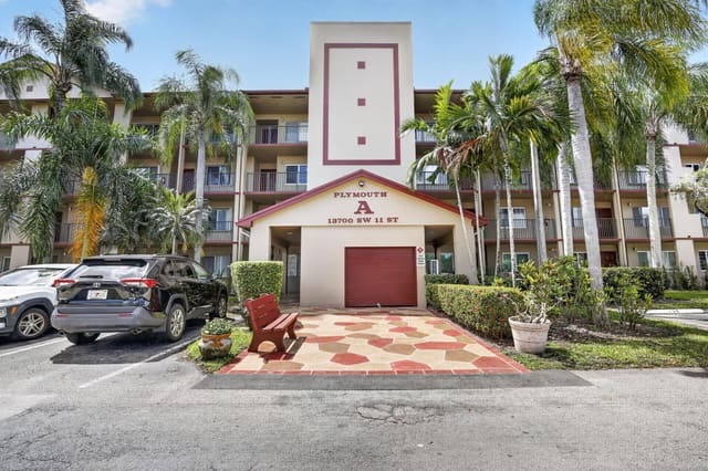 13700 SW 11th Street 201a, sold in Plymouth At Century Village, Pembroke Pines, FL