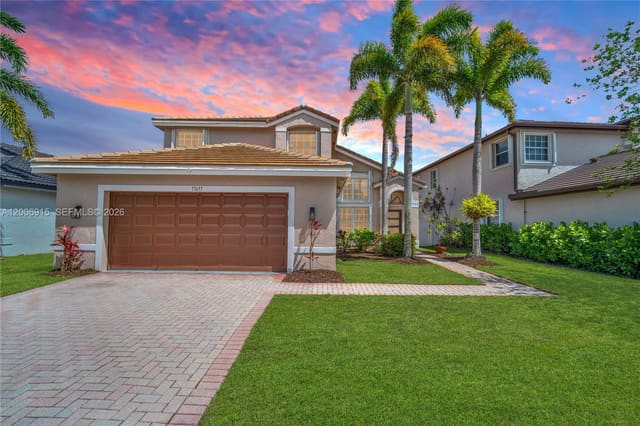 17637 SW 28th Court, sold in Silver Lakes Phase Iii Re, Miramar, FL