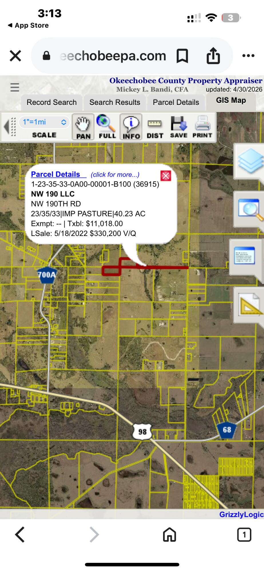 0 NW 190th, Okeechobee, FL 34972, Okeechobee