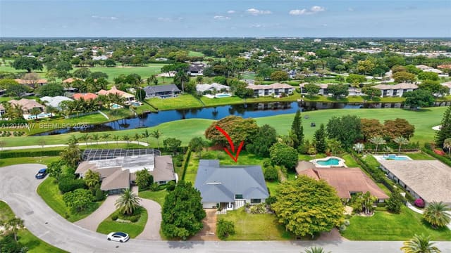 712 Pine Lake Drive, sold in Seagate Golf At The Hamlet, Delray Beach, FL