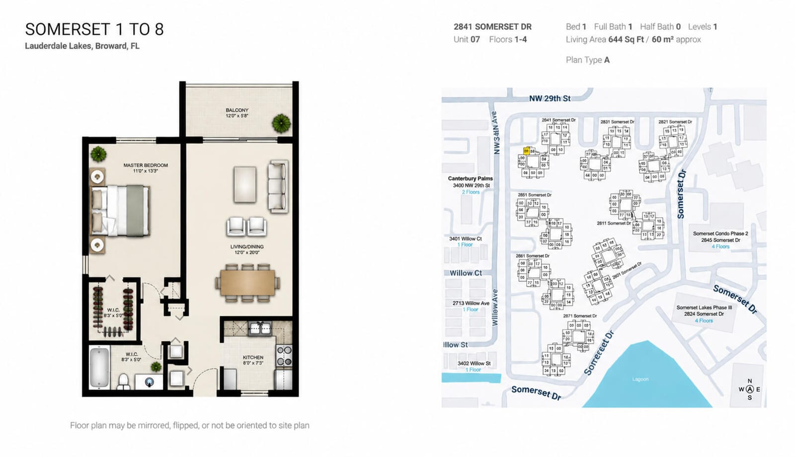 2841 Somerset Drive 107, Lauderdale Lakes, FL 33311 photo 8