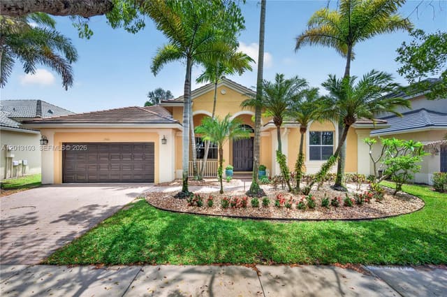 1306 Crossbill Court, sold in Sector 2-Parcels 17 18 19, Weston, FL
