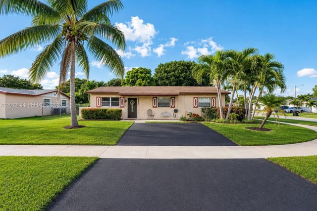 7201 SW 4th Street, sold in Lauderdale North Park Sec, North Lauderdale, FL