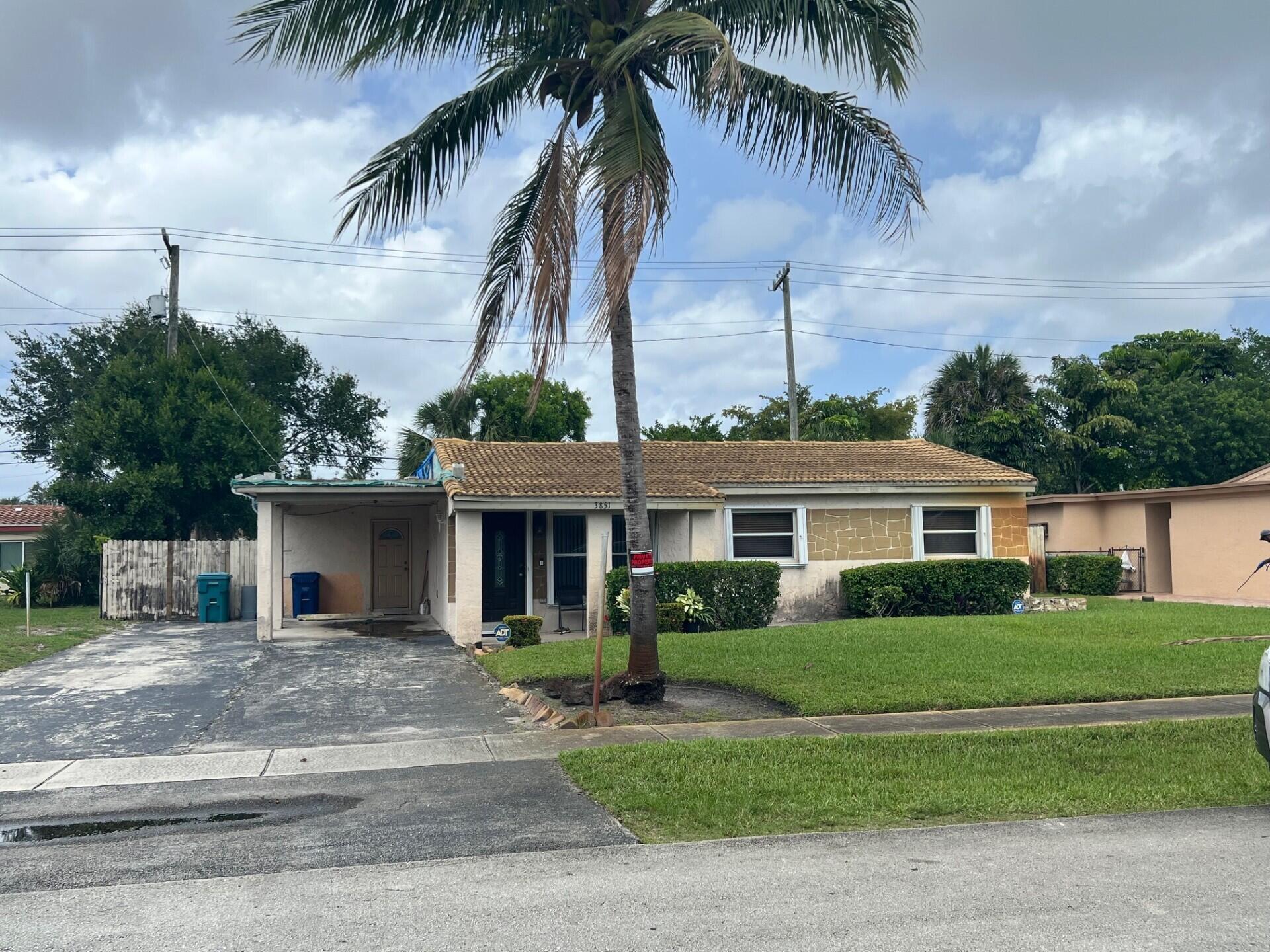 3851 NW 4th Place, Lauderhill, FL 33311, Lauderhill