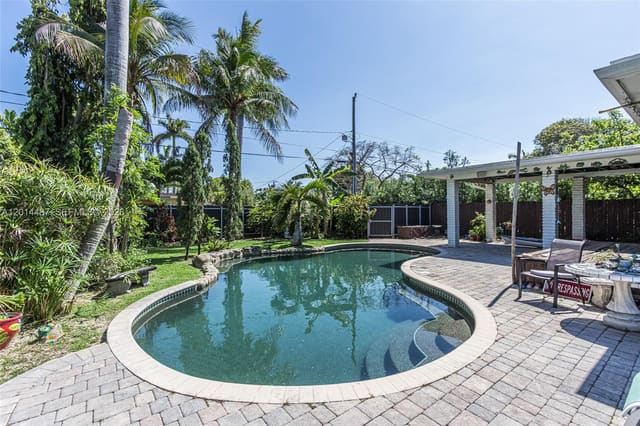1540 Fletcher Street, sold in Sunset Trails No 5, Hollywood, FL