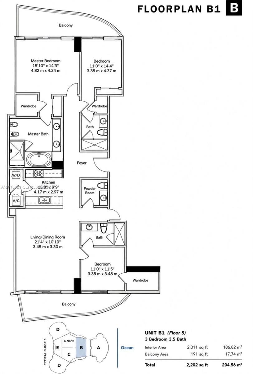 16001 Collins Avenue 1002, Sunny Isles Beach, FL 33160 photo 25