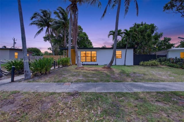 4130 NE 17th Avenue, sold in Pompano Beach Highlands 8, Deerfield Beach, FL