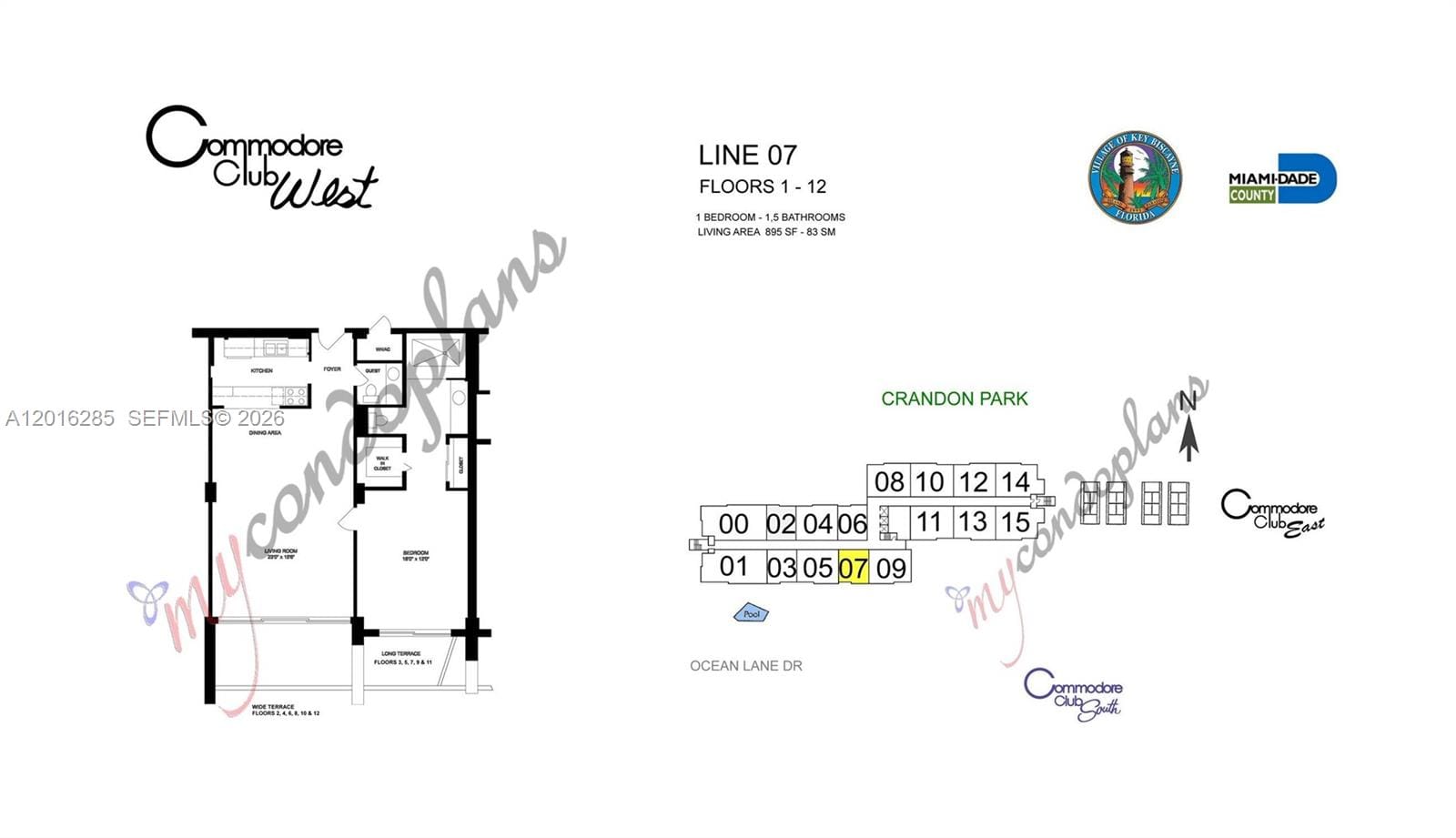 155 Ocean Lane Drive 707, Key Biscayne, FL 33149 photo 11