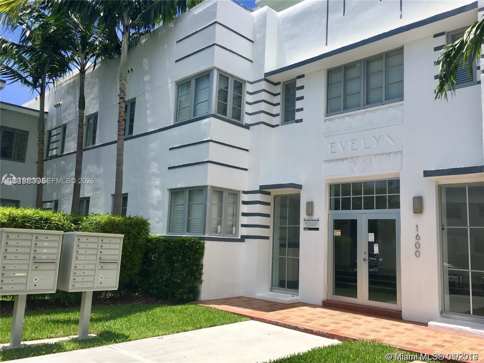 1600 Euclid Avenue 203, Miami Beach, FL 33139, Miami Beach