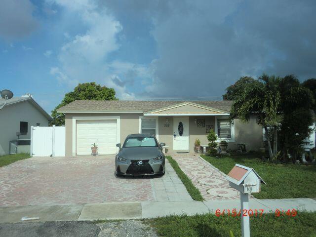 308 SW 80th Terrace, North Lauderdale, FL 33068, North Lauderdale