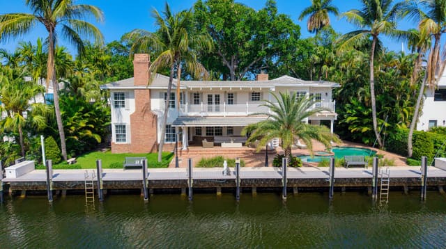609 Coral Way, sold in Coral Isles, Fort Lauderdale, FL
