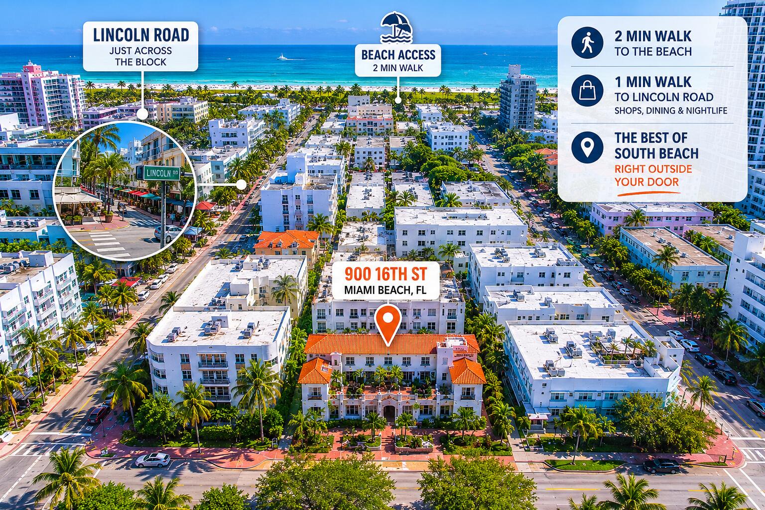 900 16th Street 102, Miami Beach, FL 33139, Miami Beach