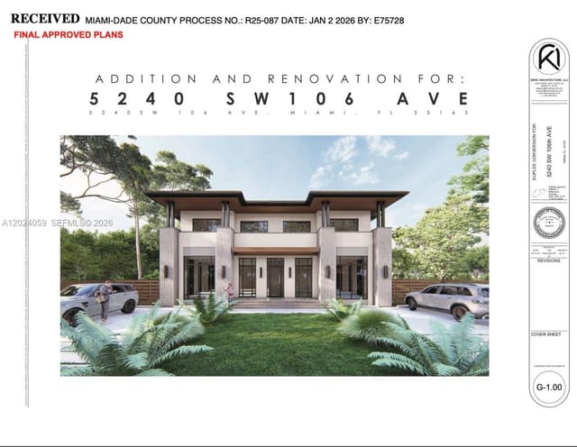 5240 SW 106 Avenue, Heftler Homes, Miami, FL