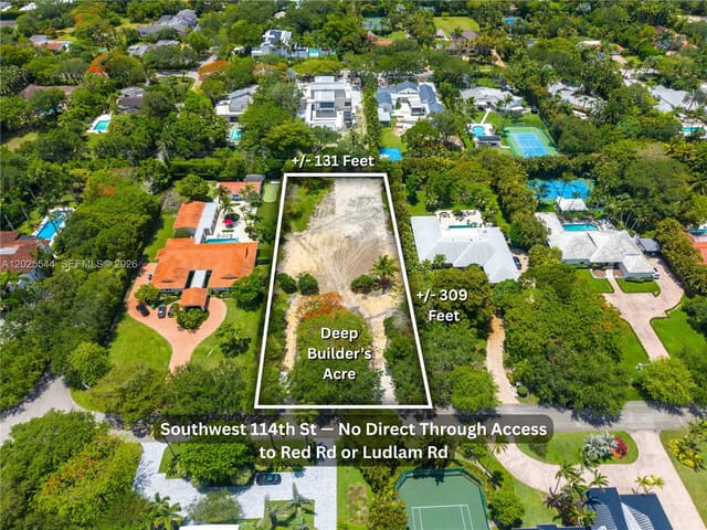 6420 SW 114th Street, sold in Hammock Pines Estates, Pinecrest, FL