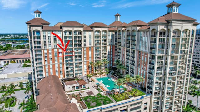 550 Okeechobee Boulevard 1619, sold in Cityplace South Tower Condo, West Palm Beach, FL