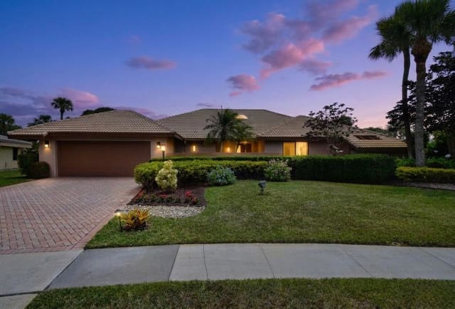 3791 Red Maple Circle, sold in Delaire Country Club, Delray Beach, FL