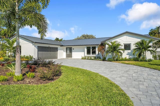 1190 Dolphin Road, sold in Palm Beach Isles 2, Singer Island, FL