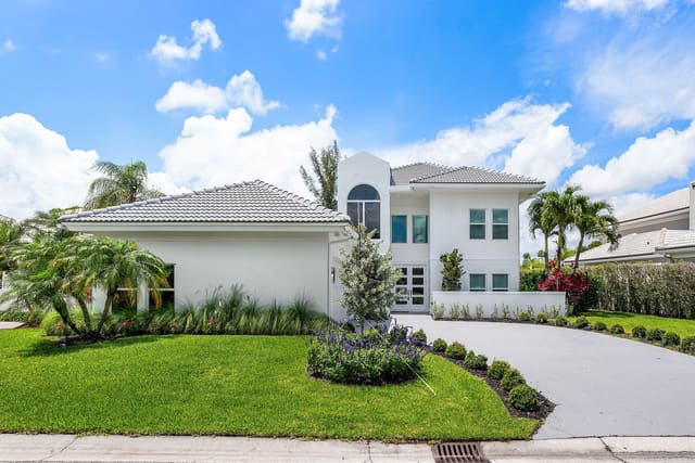 9701 Spray Drive, sold in Breakers West, West Palm Beach, FL