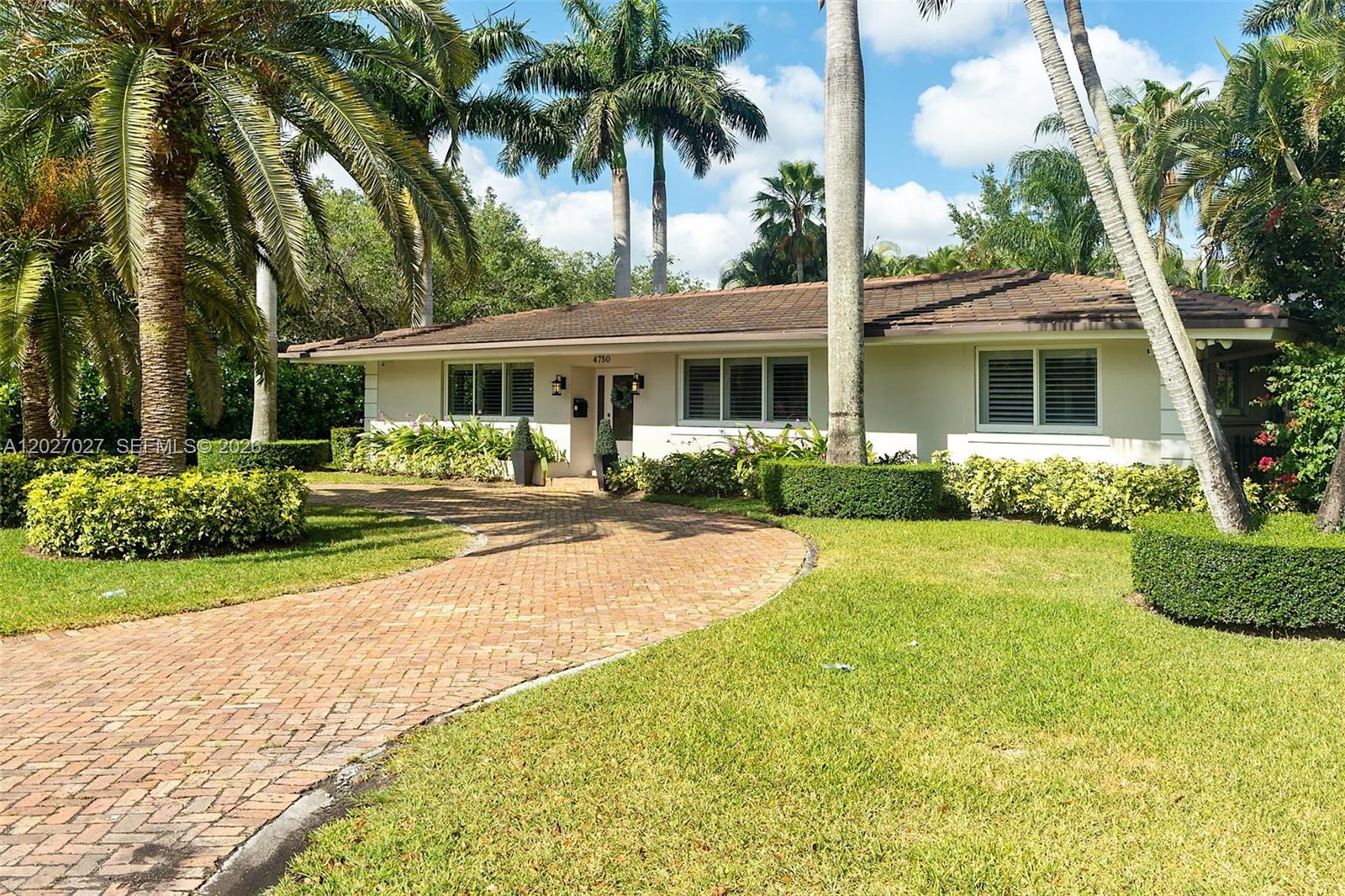 4750 Alhambra Circle, Coral Gables, FL 33146, Coral Gables