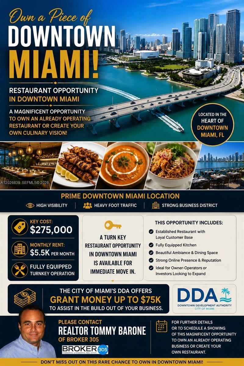 33 NE 2nd Avenue, Miami, FL 33131, Miami